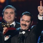 Mario Quintero de Los Tucanes de tijuana en el Carnaval de Mazatán