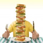 Sándwich con ingredientes de la A a la Z