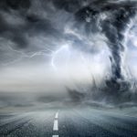 Fuertes tormentas azotan al sur del país