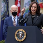 La vicepresidenta Harris expone el plan de ayuda de Covid-19 e insta a la vacunación en Nevada