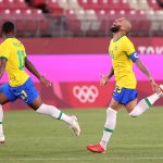 El campeón defensor, Brasil, llega a la final de fútbol masculino