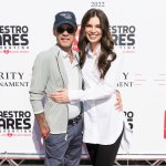 Marc Anthony y Nadia Ferreira presentan el mundo a su “nuevo miembro de la familia”