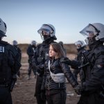 Greta Thunberg fue detenida en Alemania