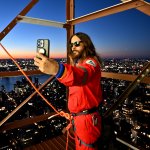 Jared Leto es la primera persona en escalar legalmente el Empire State Building