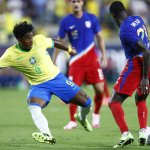 Brasil y Estados Unidos empatan 1-1 en último amistoso antes de la Copa América