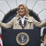 Jill Biden muestra su apoyo al Presidente